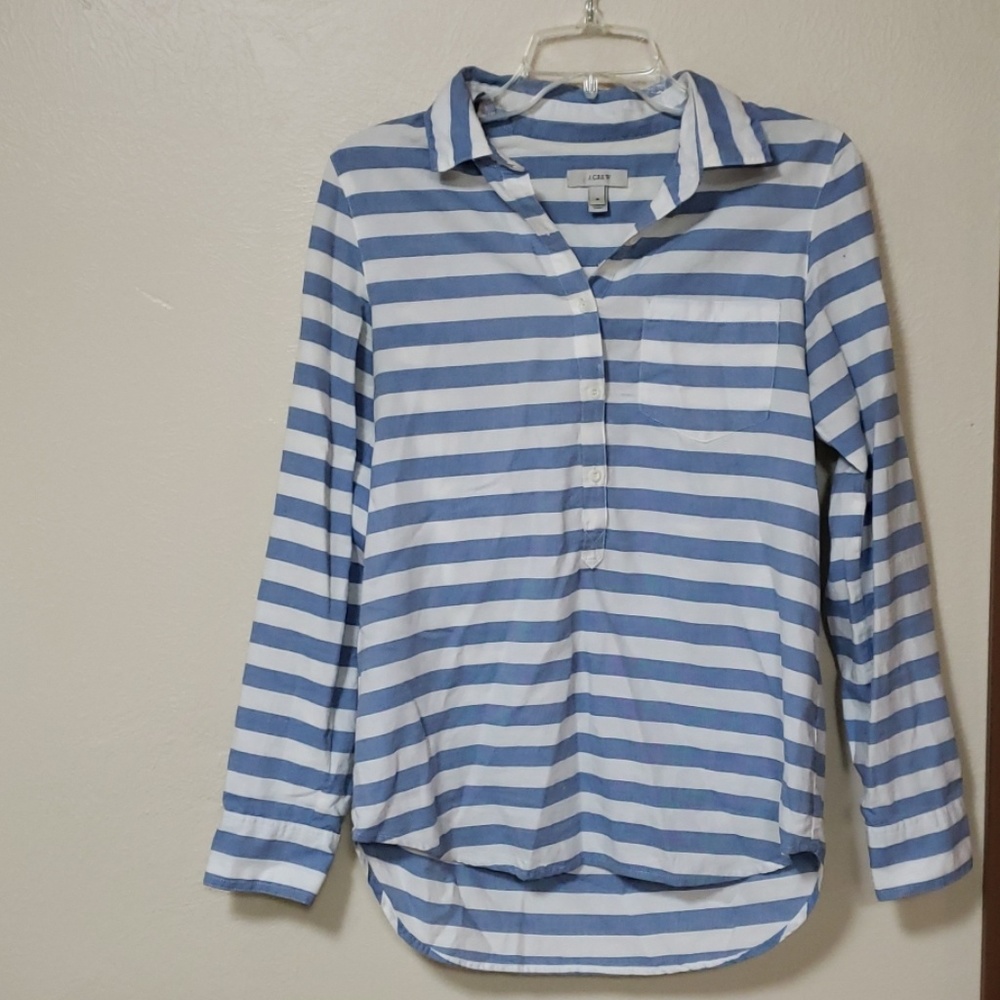 J. Crew Hensley pull-over long sleeve T